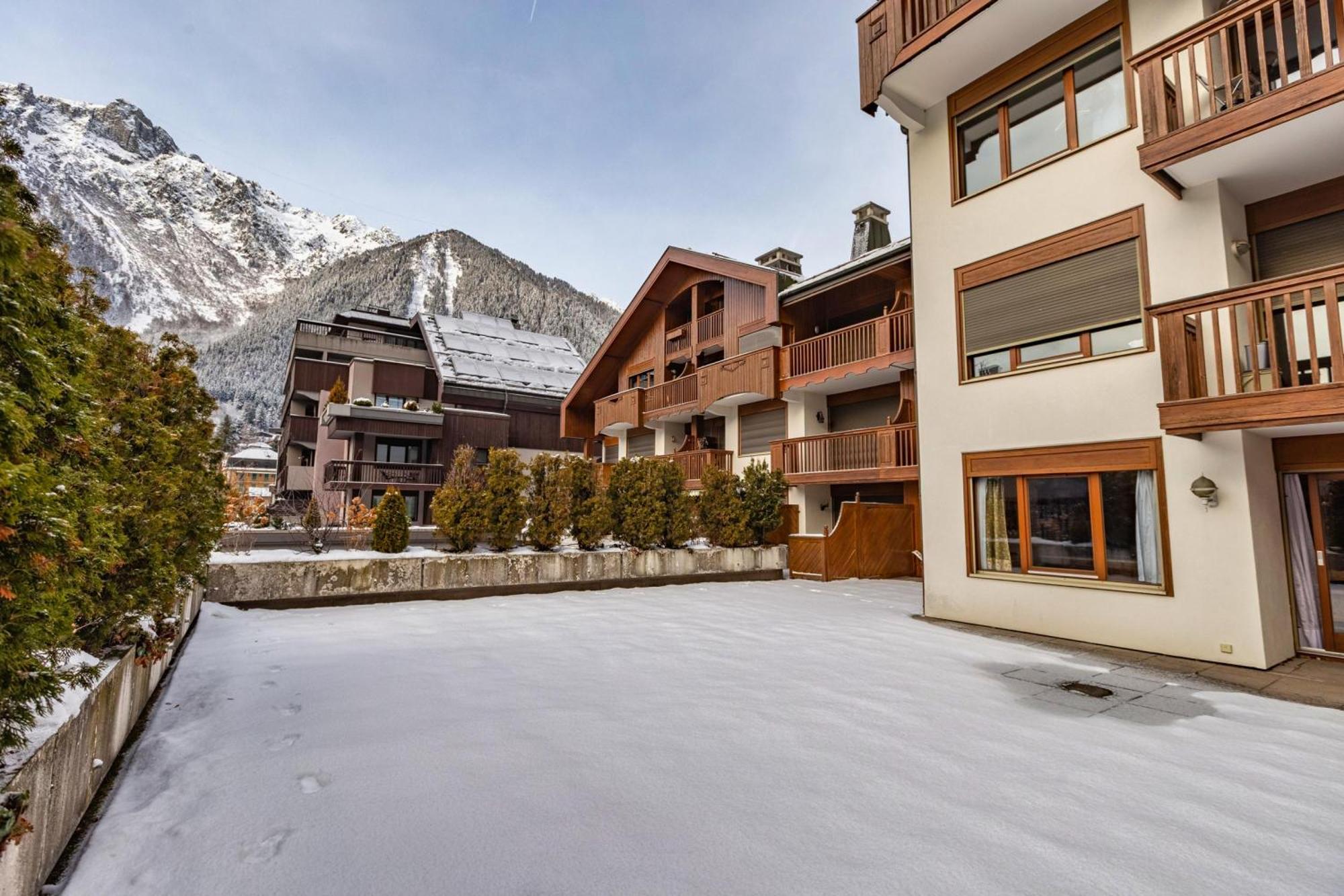 Duplex Aiguille Du Midi Large Terrasse - Happy Rentals Chamonix Mont Blanc Exterior foto