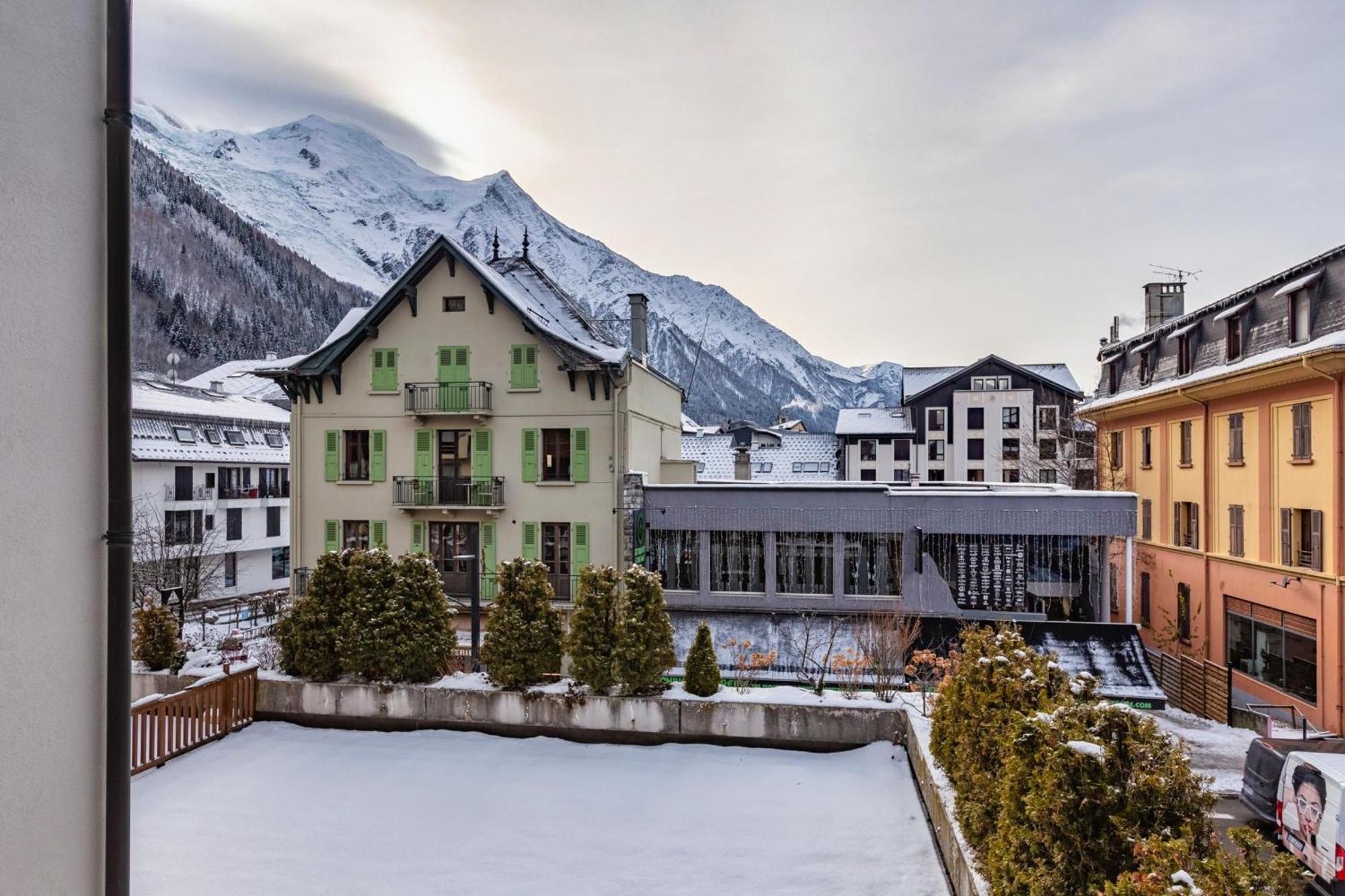 Duplex Aiguille Du Midi Large Terrasse - Happy Rentals Chamonix Mont Blanc Exterior foto