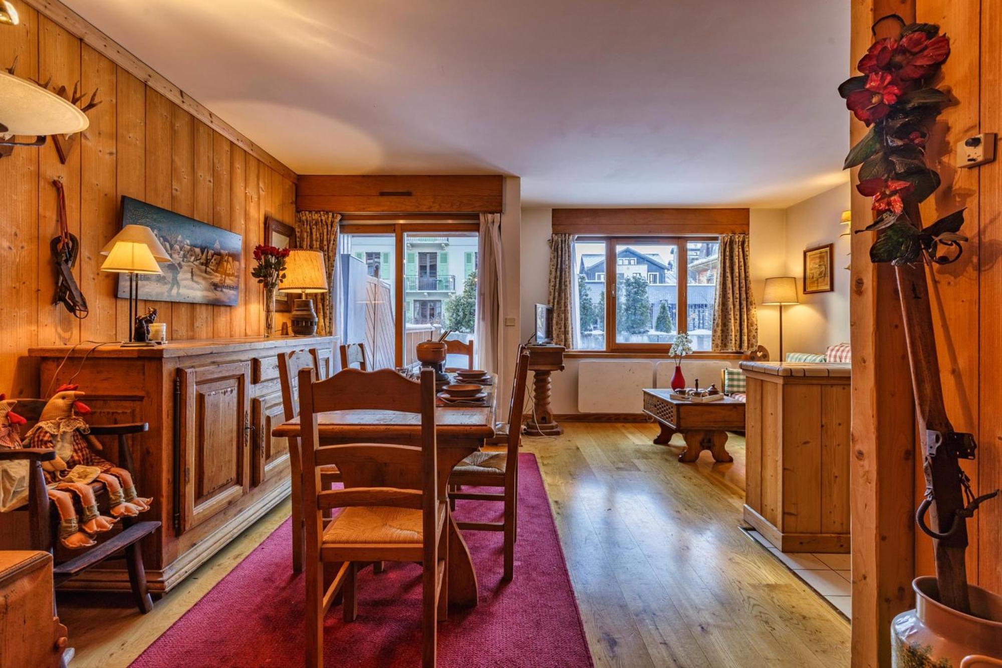 Duplex Aiguille Du Midi Large Terrasse - Happy Rentals Chamonix Mont Blanc Exterior foto