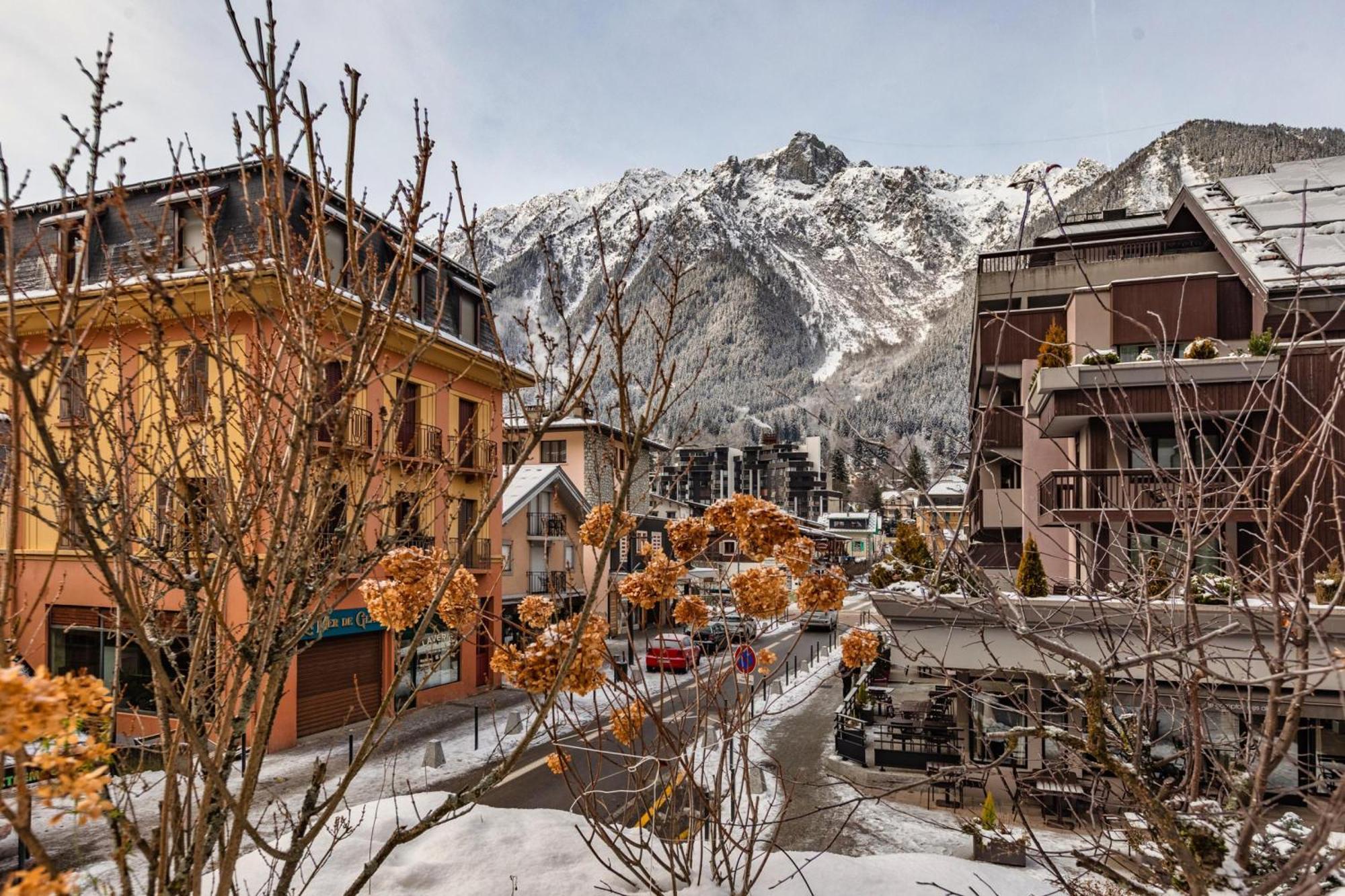 Duplex Aiguille Du Midi Large Terrasse - Happy Rentals Chamonix Mont Blanc Exterior foto