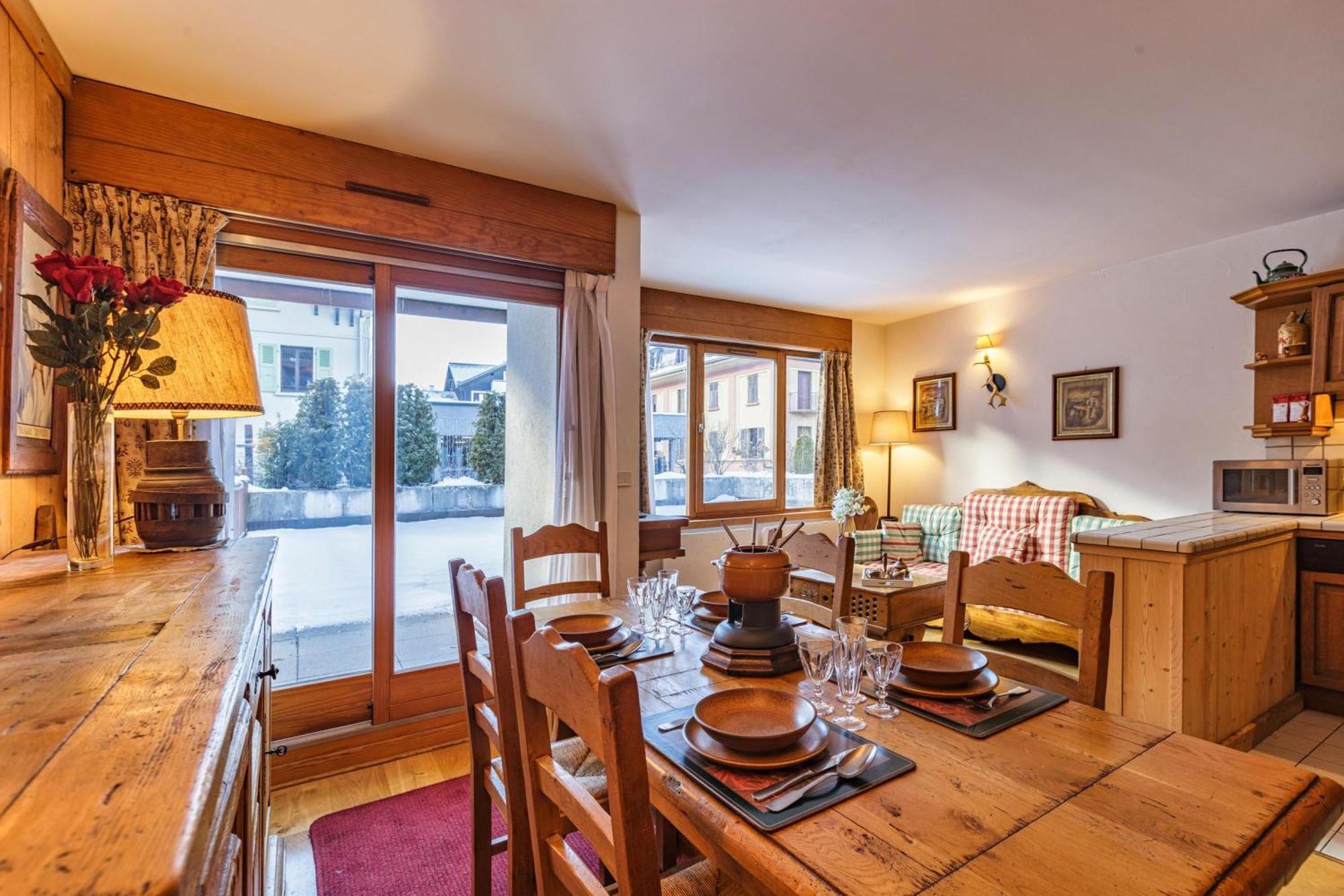 Duplex Aiguille Du Midi Large Terrasse - Happy Rentals Chamonix Mont Blanc Exterior foto