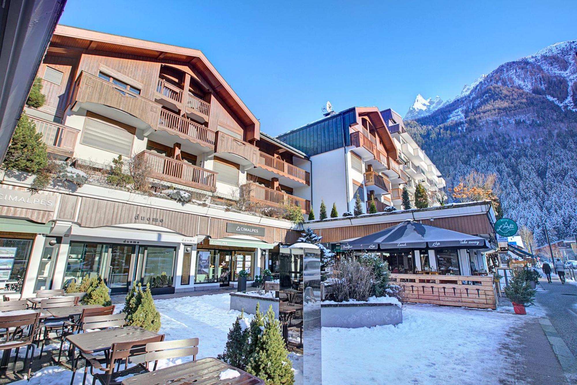 Duplex Aiguille Du Midi Large Terrasse - Happy Rentals Chamonix Mont Blanc Exterior foto